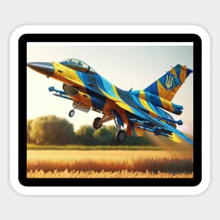 Ukrainian F-16 Sticker